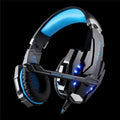 Ninja dragon g9300 led gaming headset with microphone - blue