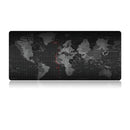 Ninja dragon gaming large mouse pad anti slip with world map