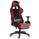 Ninja dragon vegan leather computer gaming chair - red - 
