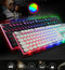 Ninja dragons bx9 led backlight gaming usb wired keyboard 