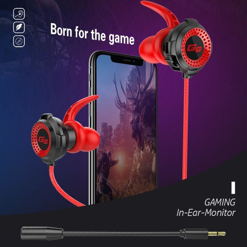 Ninja dragons g2000 3.5mm gaming earphones with extension 