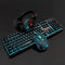 Ninja dragons vx7 waterproof gaming keyboard set with gaming