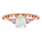 Opal ring - lania - opal ring