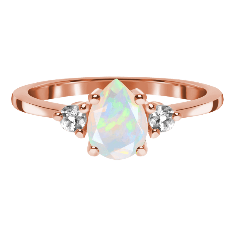 Opal ring - lania - opal ring