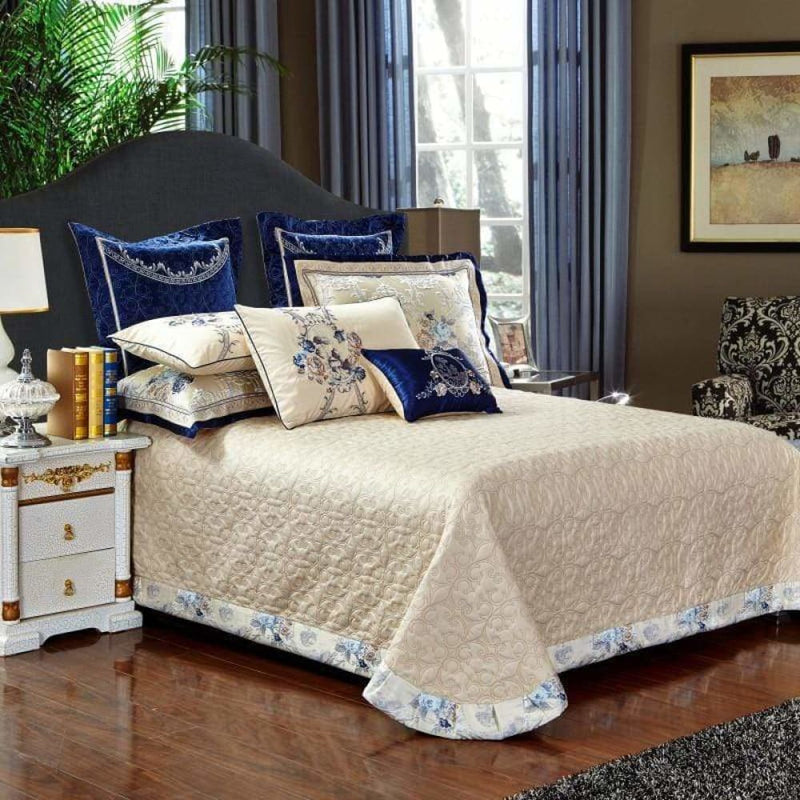 Oriental Jacquard Luxury Bedding Set - Bedding