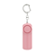 Personal alarm keychain with led light - pink - computer 