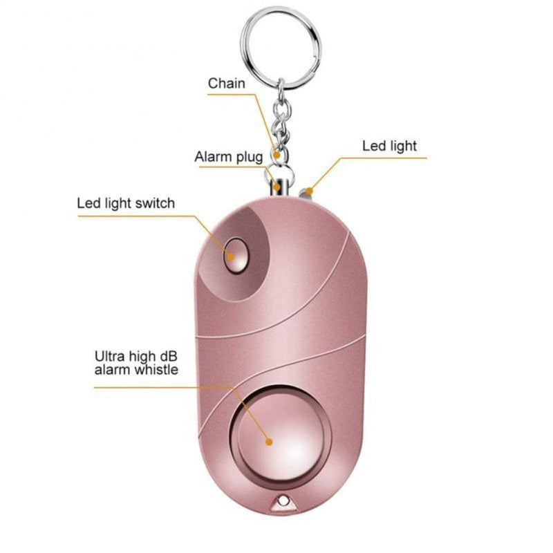 Personal flashing alarm keychain - computer accessories