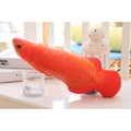 Pet Soft Plush 3D Fish Shape Cat Toy Interactive Gifts Fish Catnip Toys Stuffed Pillow Doll Simulation Fish Playing Toy For Pet - ELECTRONICS-HEAVEN