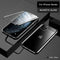 Phone Magnetic Metal Case With Luxury Tempered Glass For iPhone 6, 7, 8, XS XR MAX, 11 - ELECTRONICS-HEAVEN