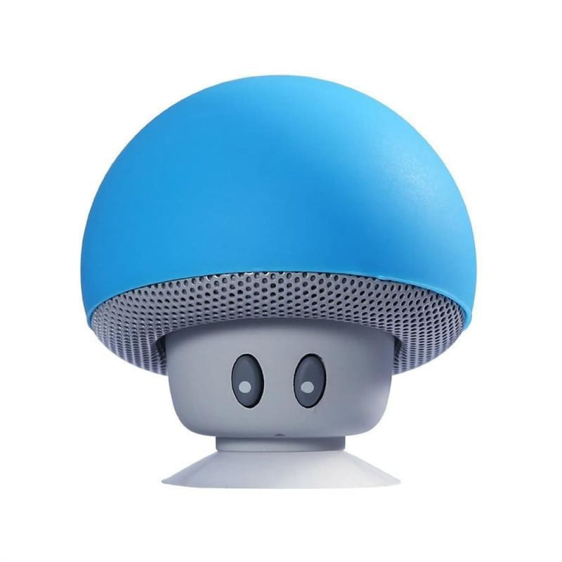 Portable wireless mushroom bluetooth speakers with built-in 