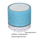 Portal led mini bluetooth speaker with fm radio - bluetooth 
