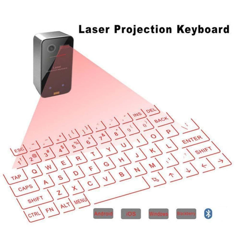 Portal virtual bluetooth wireless laser pointer keyboard 