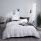Premium Bedding Set - White / Queen - Bedding Sets