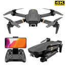 Rc Drone 4k HD Wide Angle Camera 1080P WiFi fpv Drone Dual 