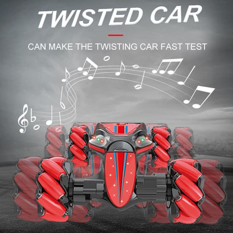 RC Car Stunt Car Gesture Remote Control twisting Off-Road Vehicle Drift Light Music Drift Radio Controlled Car Driving Stunt Car - ELECTRONICS-HEAVEN