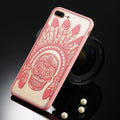 Retro floral iphone case - t3 pink / for iphone 5 5s se