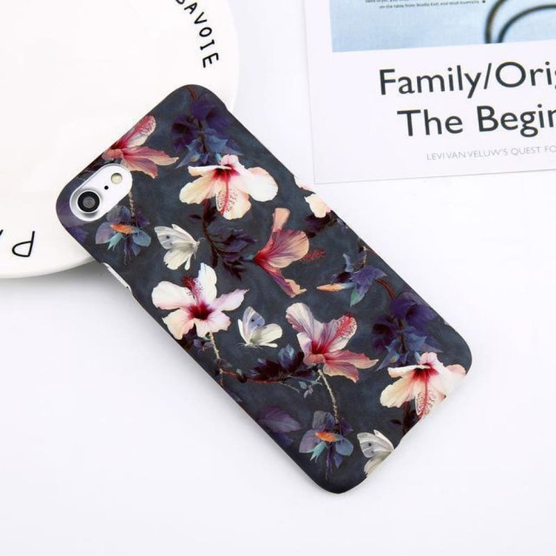 Retro fruits iphone case - flower / for iphone 6 6s