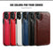 Retro leather iphone case