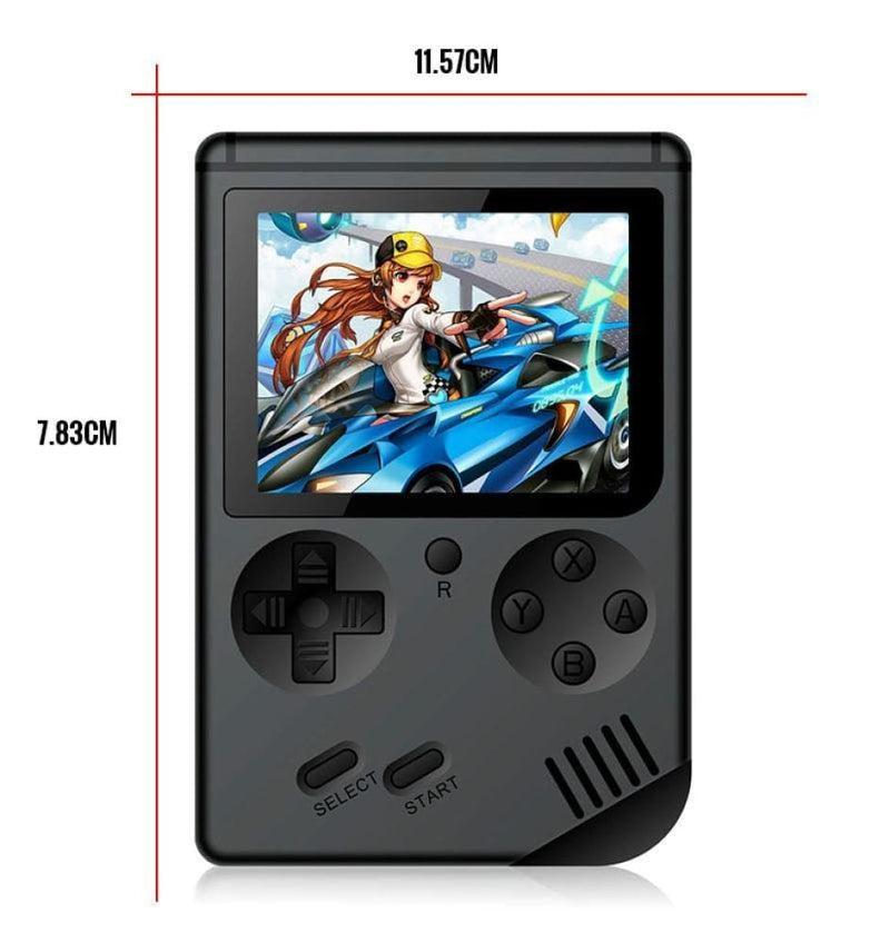 Retro portable mini handheld game console 3-inch screen with
