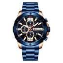 Riveral Stainless Steel Bracelet Watch - Blue
