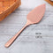 Rome Cake Knife - Rose Gold - Serving Piece