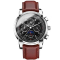 Rosewood Automatic Vintage Watch - Silver