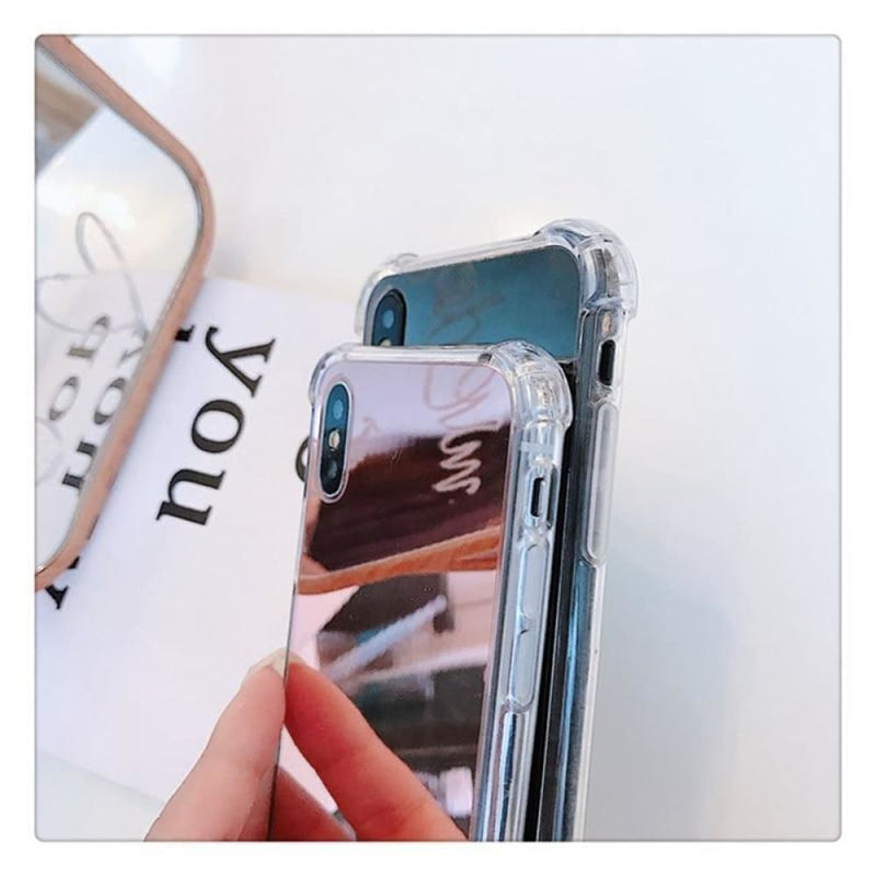 Selfie mirror iphone case for iphone 7 8 6s 6 plus x xr xs
