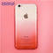 Silicone multi-colored iphone case - gradient pink / for 