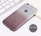 Silicone multi-colored iphone case - gradient black / for 