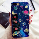 Space iphone case for iphone xs xr xs max x 8 7 6 6s