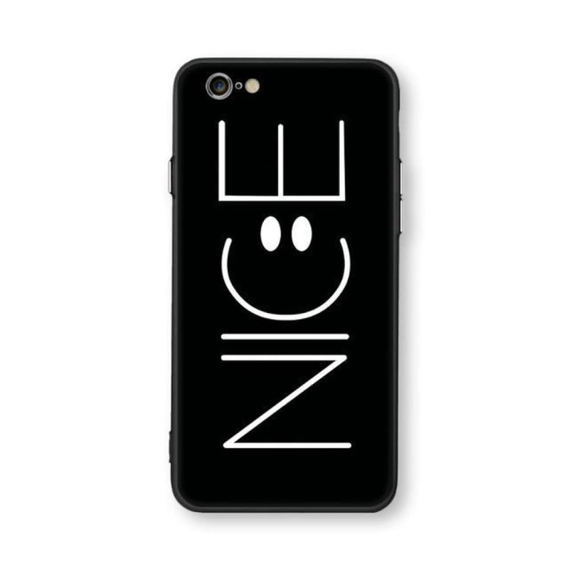 Space moon & cats iphone case - english words / for iphone 7