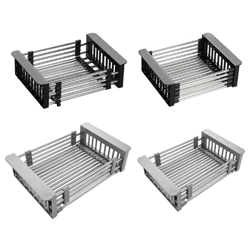Expandable Stainless Steel Drain Rack