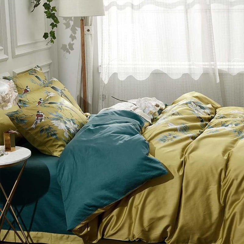Tranquility Duvet Cover Set (Egyptian Cotton) - Bedding