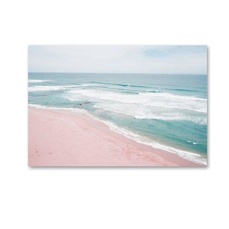 Travel themed canvas wall poster - 50x70cm no frame / 