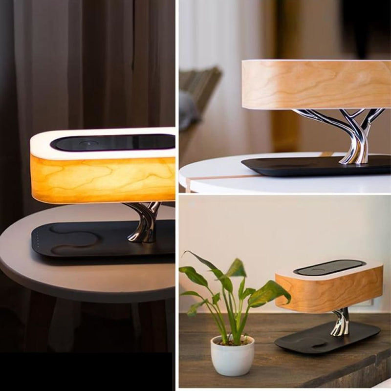 Lamp Of Life. Night Lamp, Bluetooth Speaker, Mobile Phone Wireless Charging(QI) (LIMITED TIME OFFER, FACTORY SUPER DISCOUNTED PRICE) - ELECTRONICS-HEAVEN