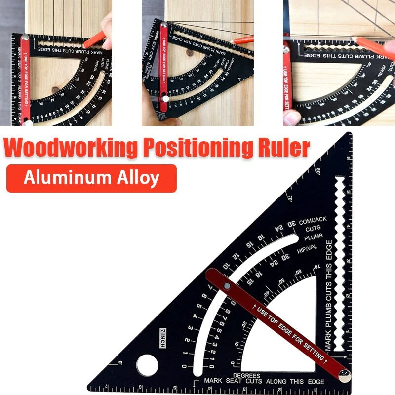 Aluminum Alloy Triangle Ruler