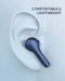 True wireless earbuds bluetooth 5 headphones in ear with 