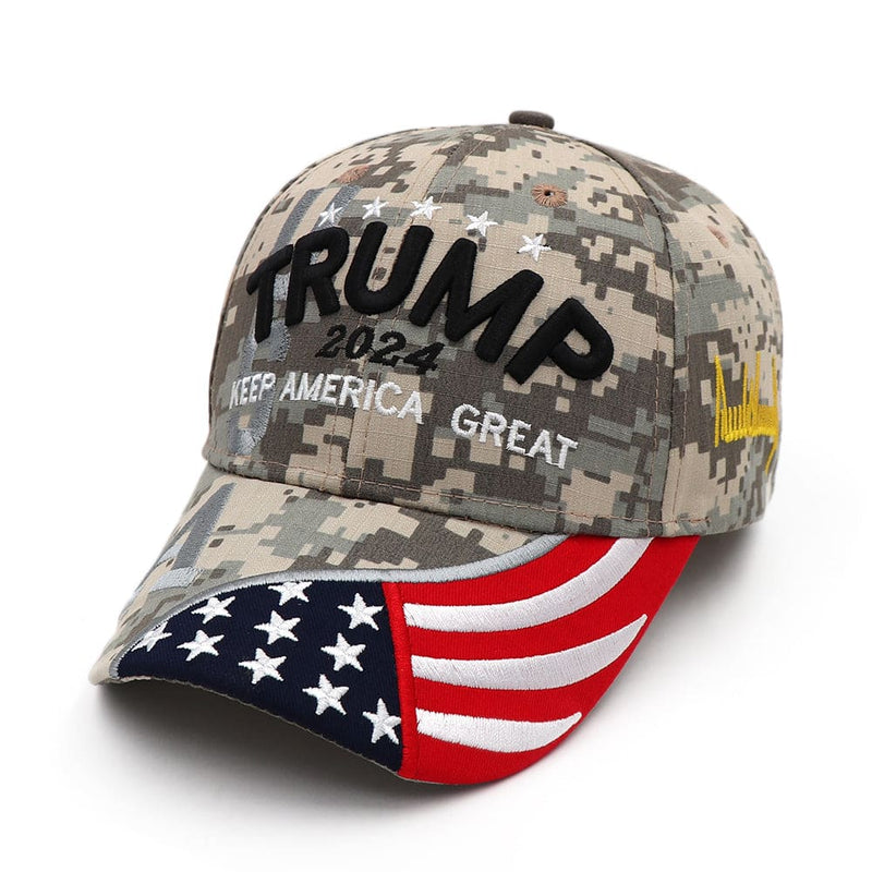 Trump 2024 hat maga usa embroidery adjustable baseball cap -