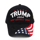 Trump 2024 hat maga usa embroidery adjustable baseball cap -
