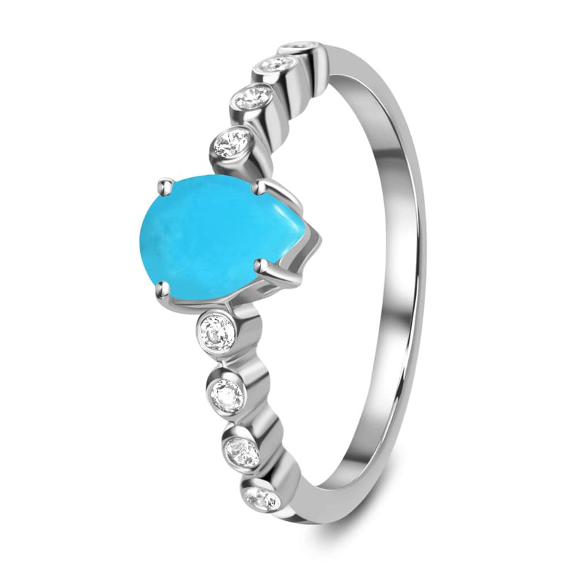 Turquoise ring essence - december birthstone - turquoise 