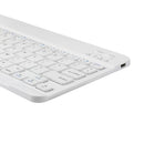 Ultra slim wireless bluetooth aluminum gaming keyboard - 