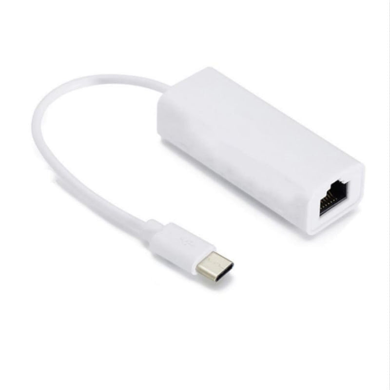 USB-C/TYPE-C to RJ45 Ethernet LAN Internet Cable Adapter Lan for MacBook Windows 7/8/10 Laptop 10/100Mbps - ELECTRONICS-HEAVEN