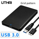 Uthai g28 5gbps usb 3.0 mobile hdd enclosure box 2.5-inch 