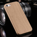 Vintage wood texture iphone case - light brown / 6 6s