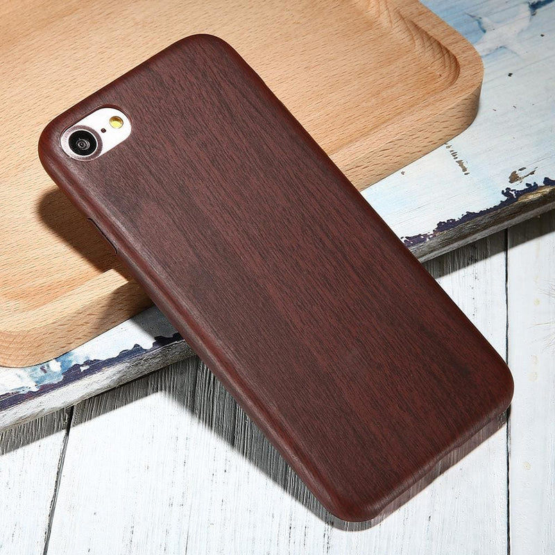 Vintage wood texture iphone case