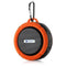 Waterproof active true wireless bluetooth speaker - orange -