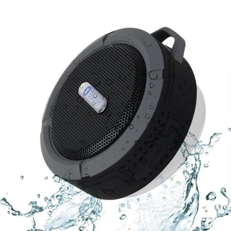 Waterproof active true wireless bluetooth speaker - black - 