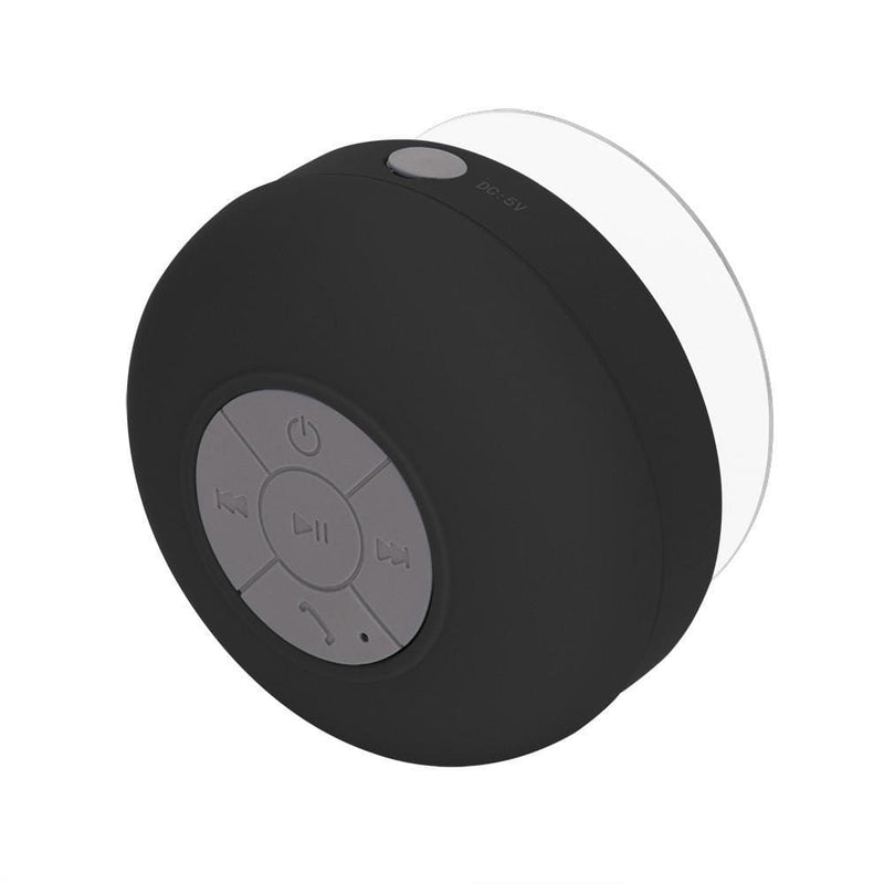 Waterproof mini wireless bluetooth speaker - black - 