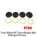 Wheel + rubber ring 85557 - 4pcs wheel + rubber ring 85557