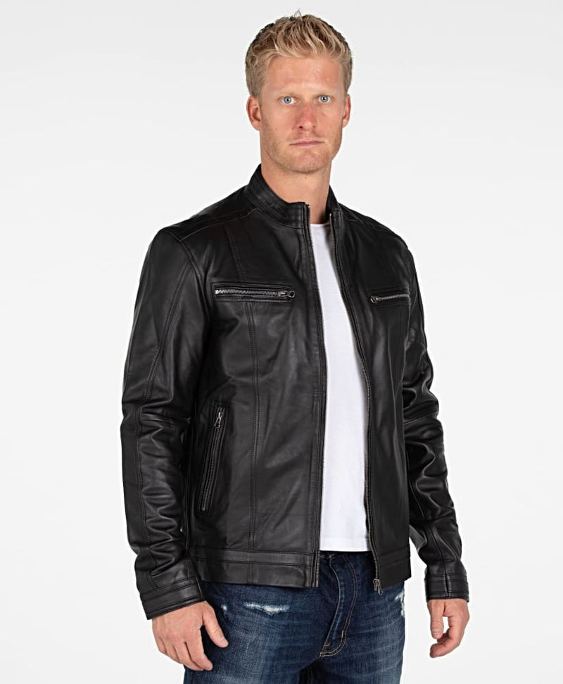 Wilson mens leather jacket - jackets & coats